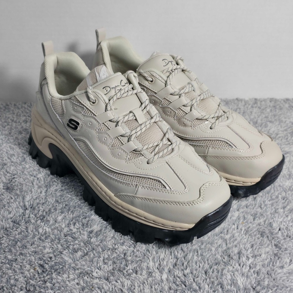 Skechers Doja Lite Shine Sneakers Shoe Womens 10 Shine Off White 177941.OFWT NEW - Picture 6 of 14